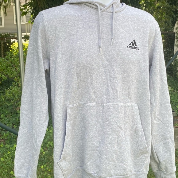 Adidas Men's Gray Hoodie - Picture 5 of 7